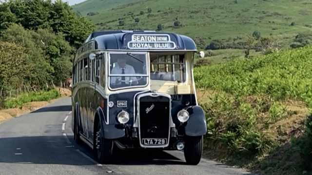 Royal Blue Bristol LL6B Duple 1250